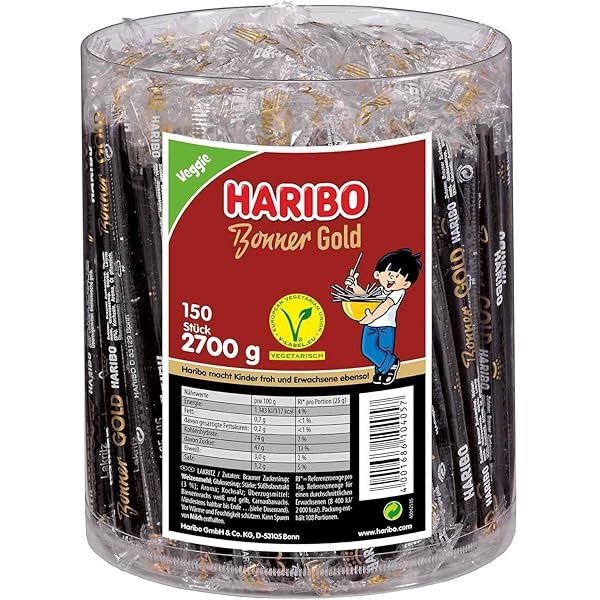HARIBO BASTONCINI LIQURIZIA Pz. 150