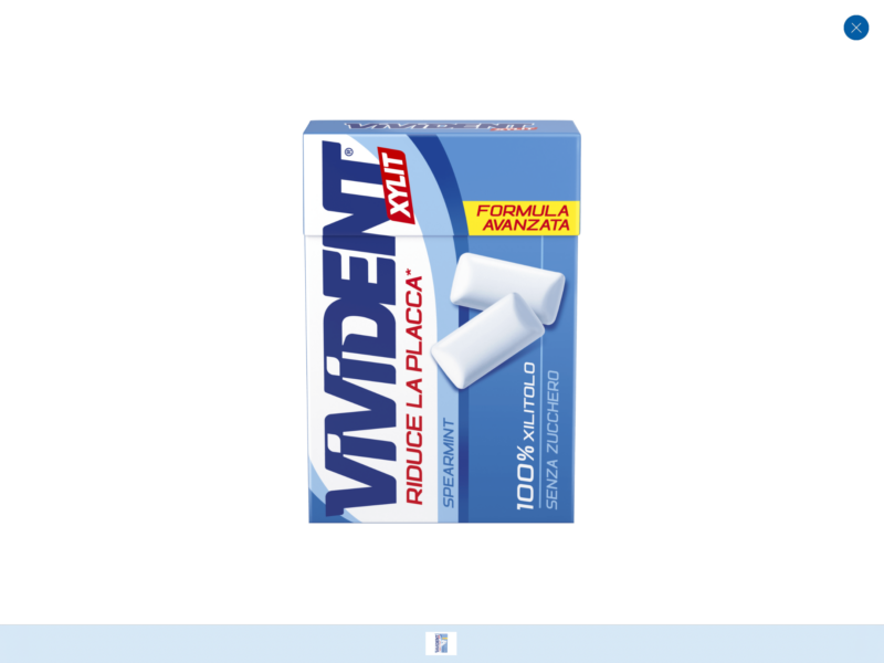 VIVIDENT XYLIT SPEARMINT ASTUCCIO S.Z.  Pz. 20