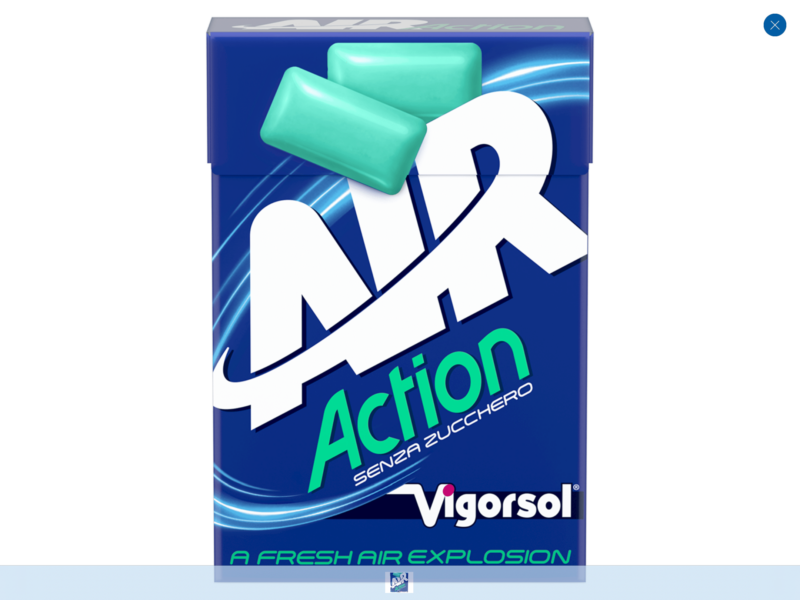 VIGORSOL AIR ACTION BLU ASTUCCIO S.Z. Pz. 20