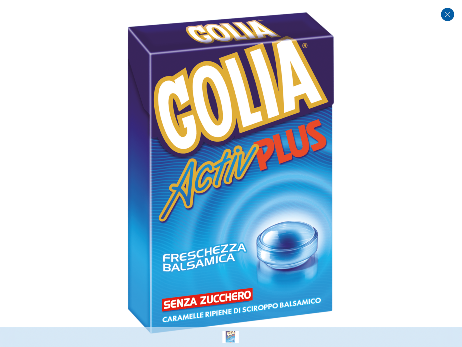 GOLIA ACTIV PLUS BLU S.Z. ASTUCCIO Pz. 20