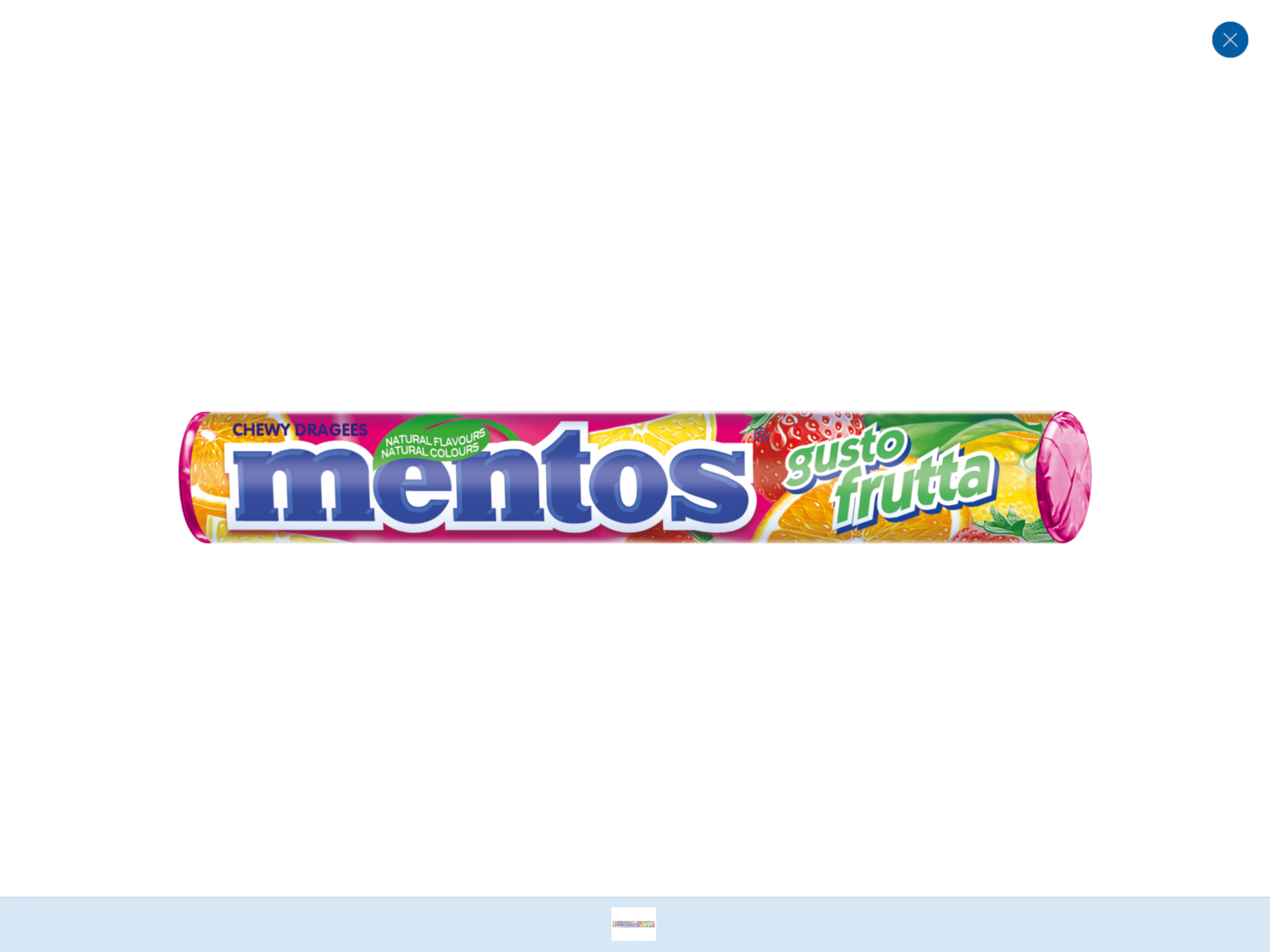 MENTOS FRUTTA STICK Pz. 20