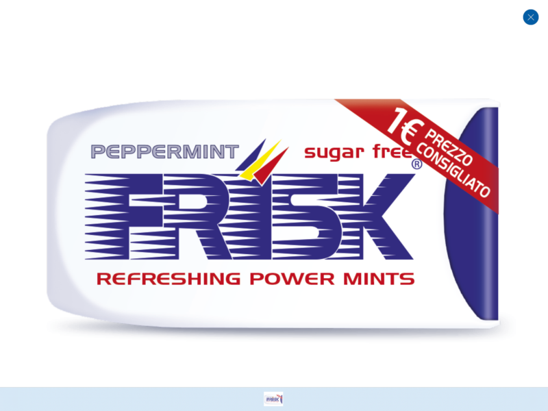 FRISK PEPPERMINT SENZA ZUCCHERO Pz. 12