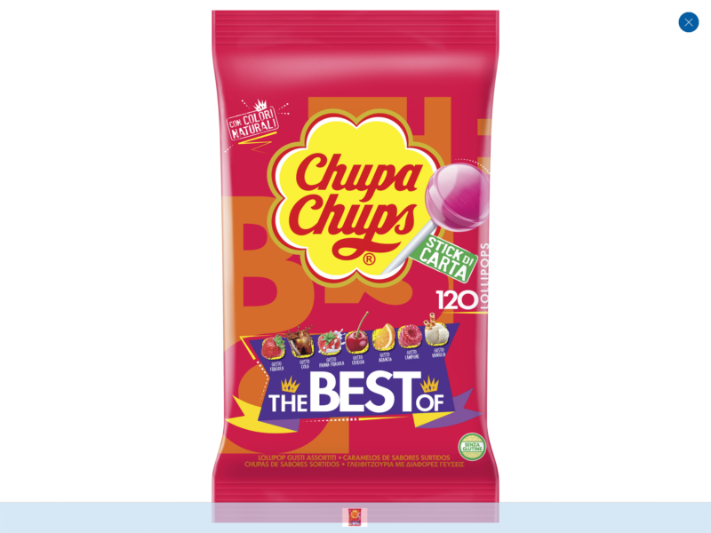 CHUPA CHUPS BUSTA  Pz. 120
