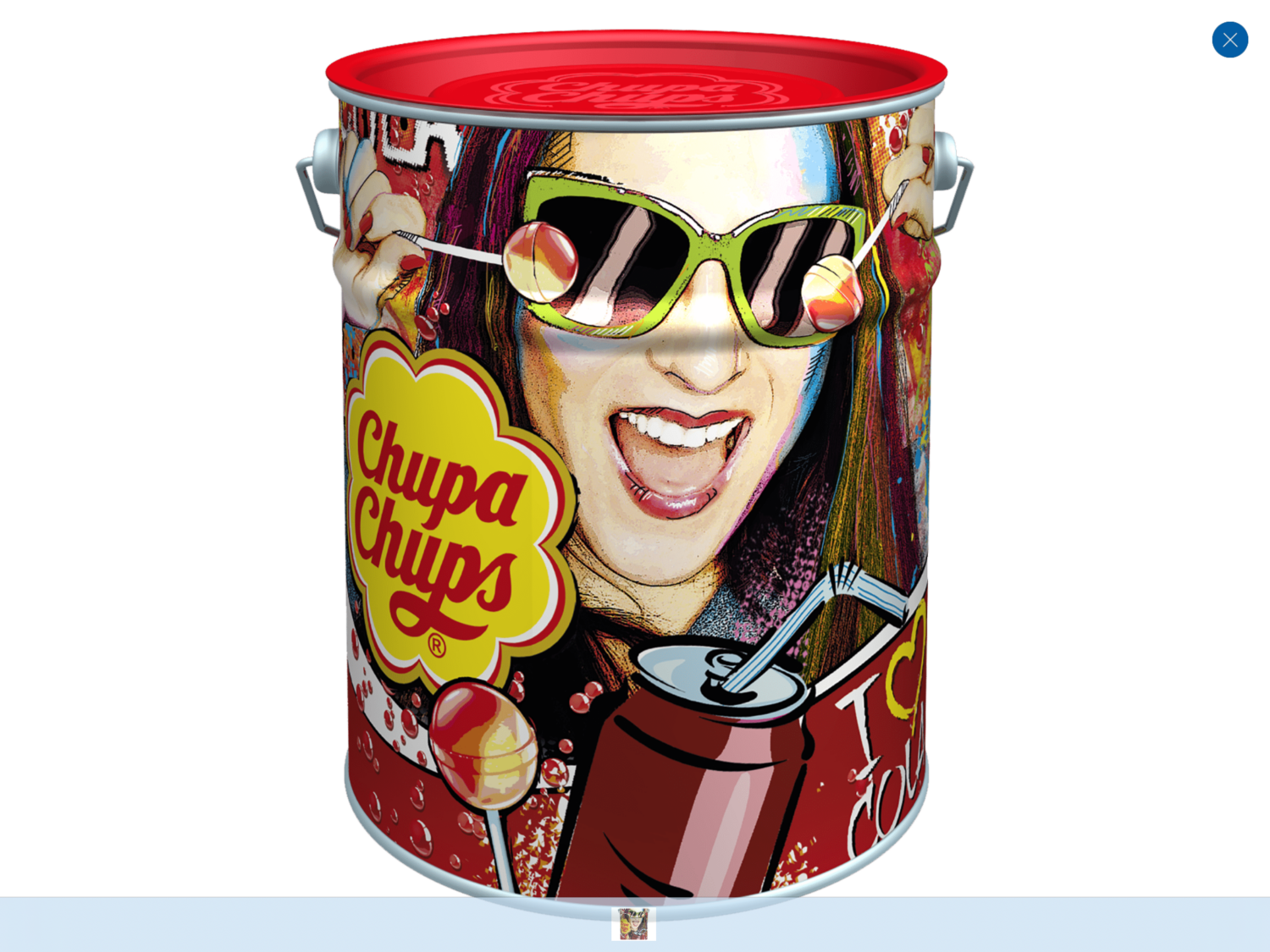 CHUPA CHUPS BARATTOLO COLA Pz. 150