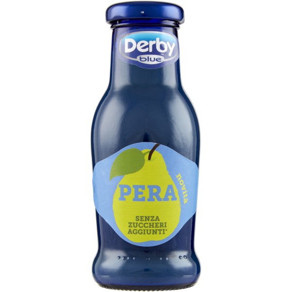 DERBY BLUE SUCCO PERA ZERO ZUCCHERI VETRO ML 200 Pz. 24