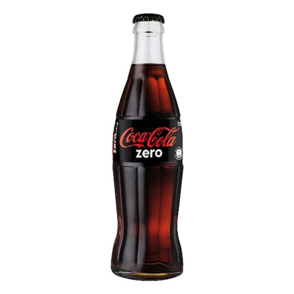COCA COLA ZERO VETRO CL 33  Pz. 24