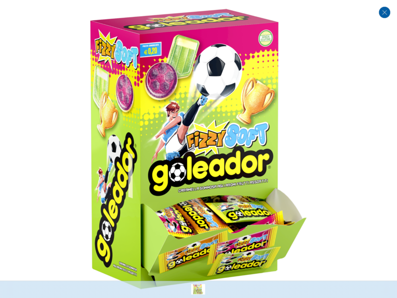 GOLEADOR FIZZY SOFT NEW Pz. 180