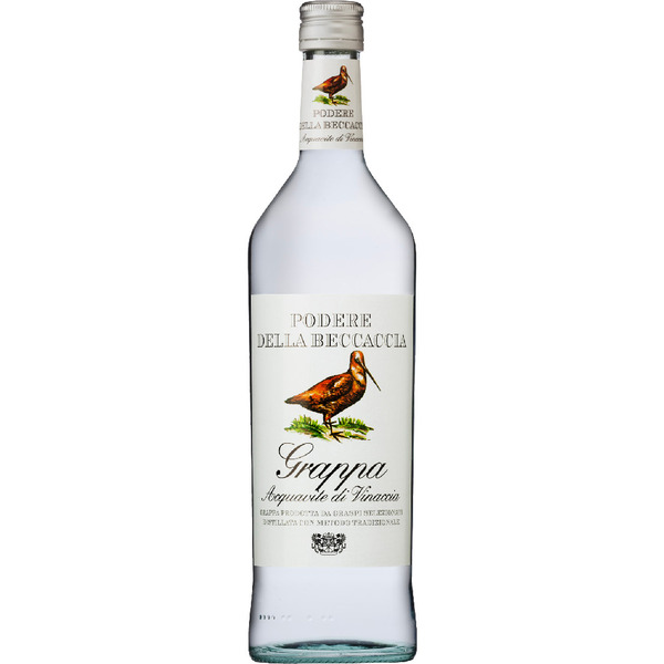 GRAPPA PODERE DELLA BECCACCIA  CL 100  38% Vol.