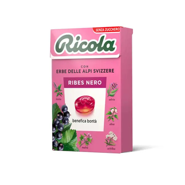 RICOLA RIBES NERO S.Z. ASTUCCIO Pz. 20