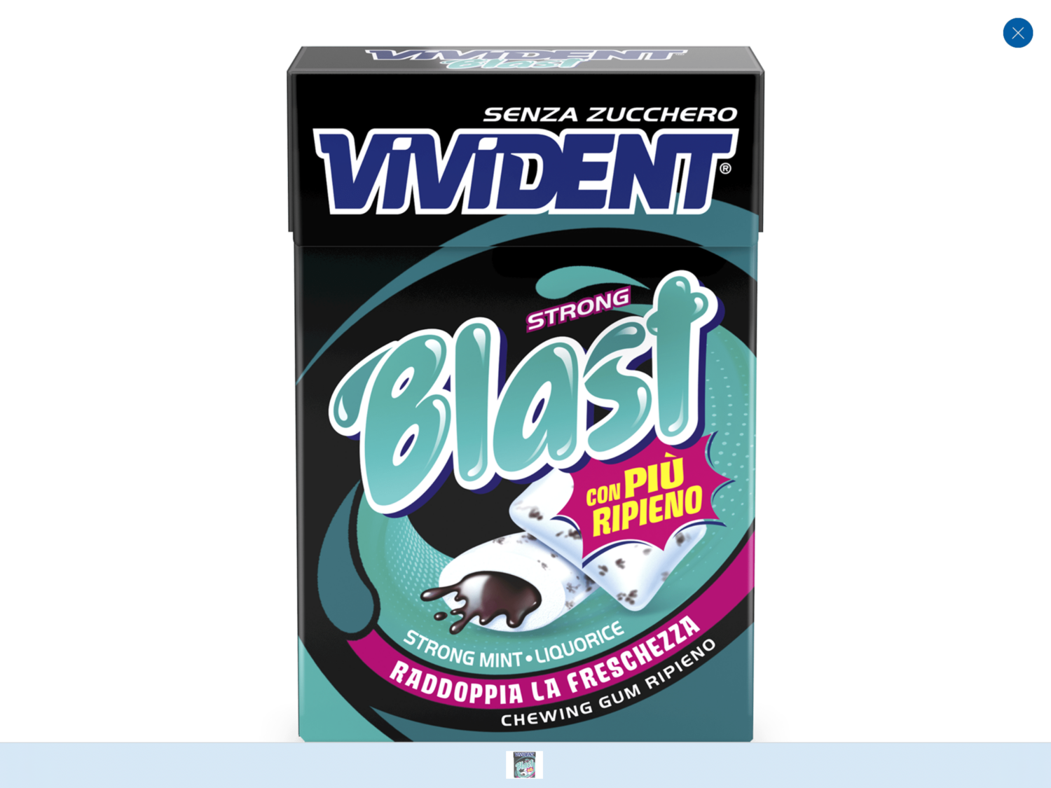 VIVIDENT BLAST LIQUIRIZIA ASTUCCIO  S.Z. Pz. 20