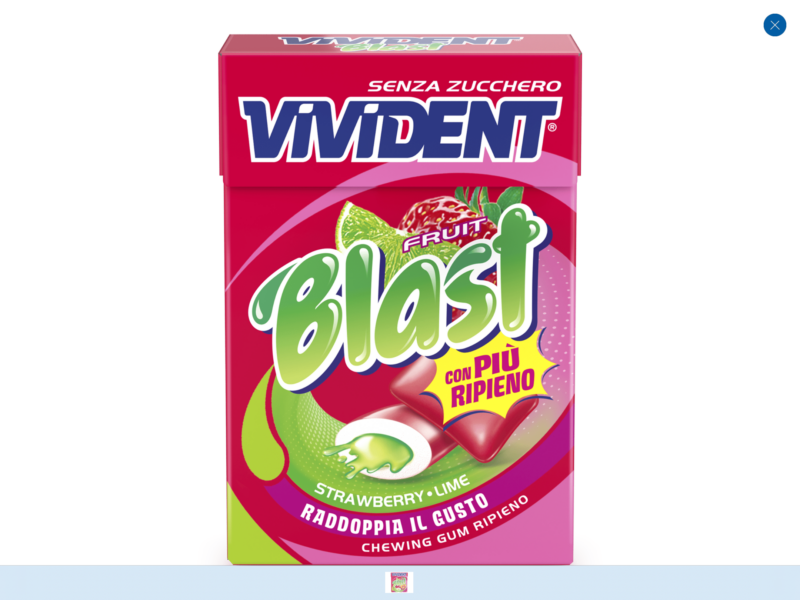 VIVIDENT BLAST FRUTTA ASTUCCIO S.Z.  Pz. 20