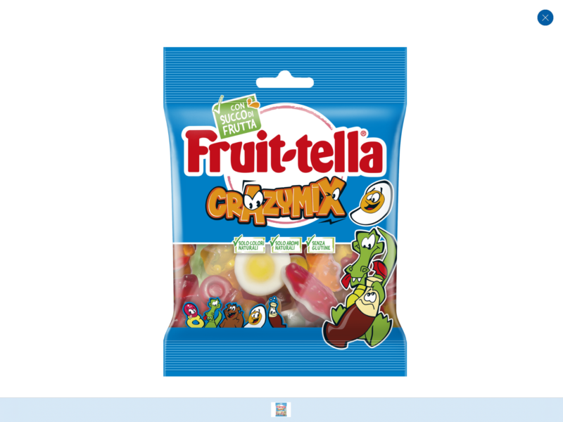 FRUITTELLA BUSTA CRAZY MIX g. 90 Pz. 18