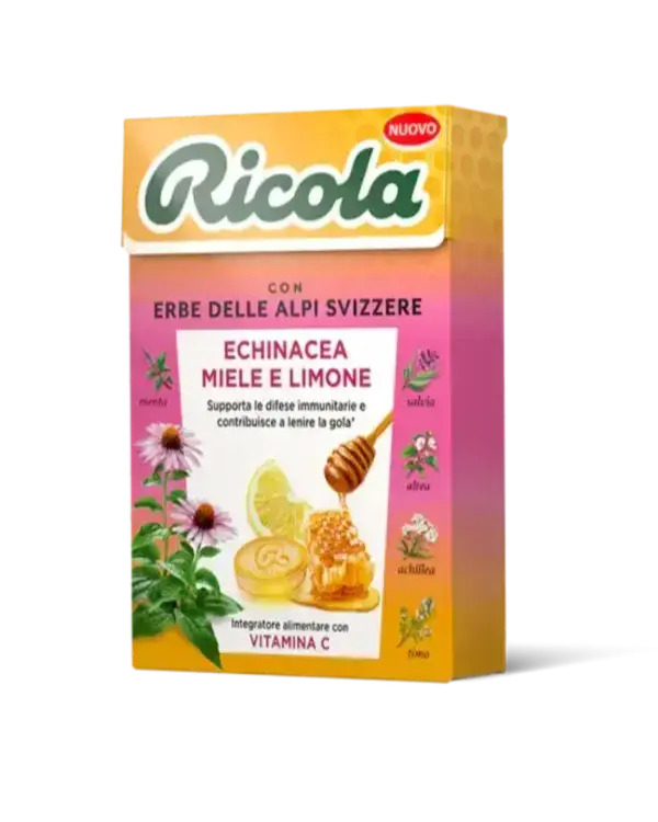 RICOLA ECHINACEA MIELE E LIMONE Pz. 20