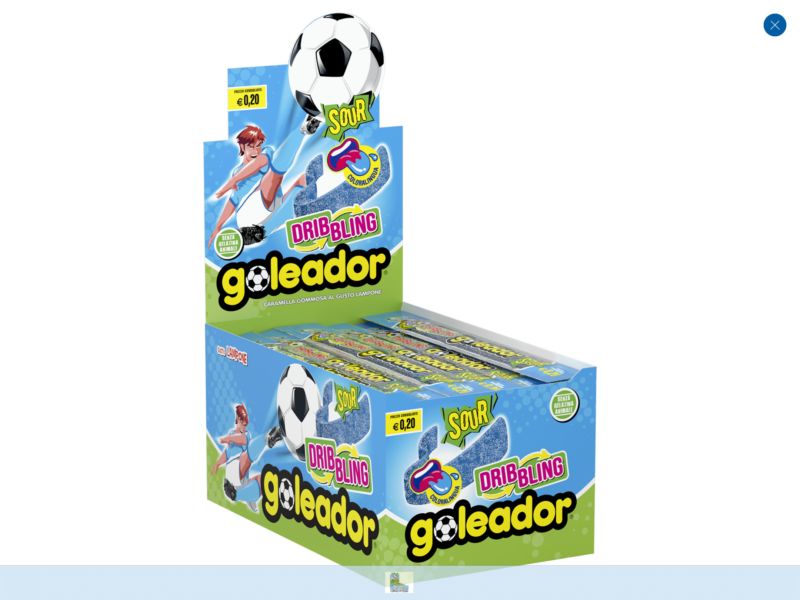 GOLEADOR DRIBBLING BLU Pz. 144
