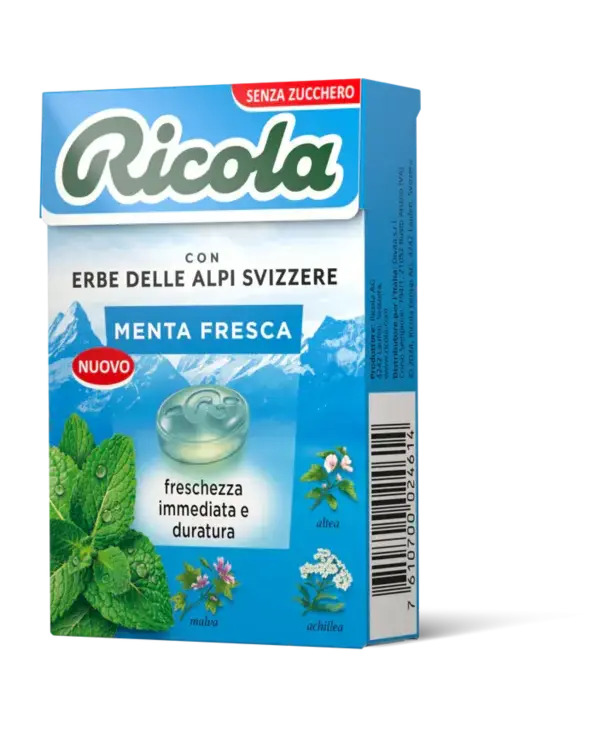 RICOLA MENTA FRESCA S.Z. ASTUCCIO Pz. 20