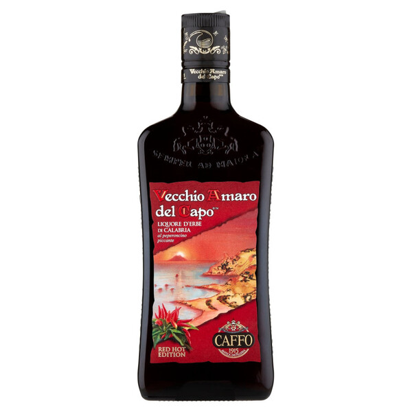 VECCHIO AMARO DEL CAPO RED HOT PEPERONCINO  CL 100  35% Vol.