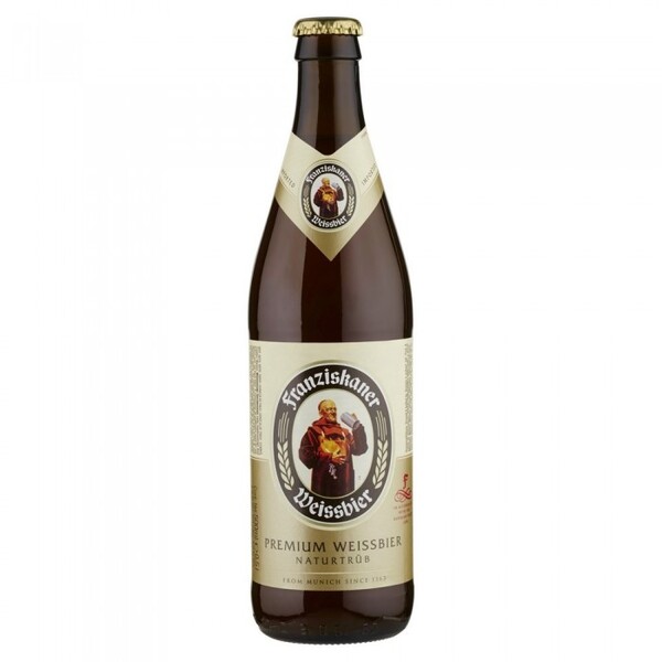 BIRRA FRANZISKANER WEIZEN HELL CL 50  5% Vol.  Pz. 20