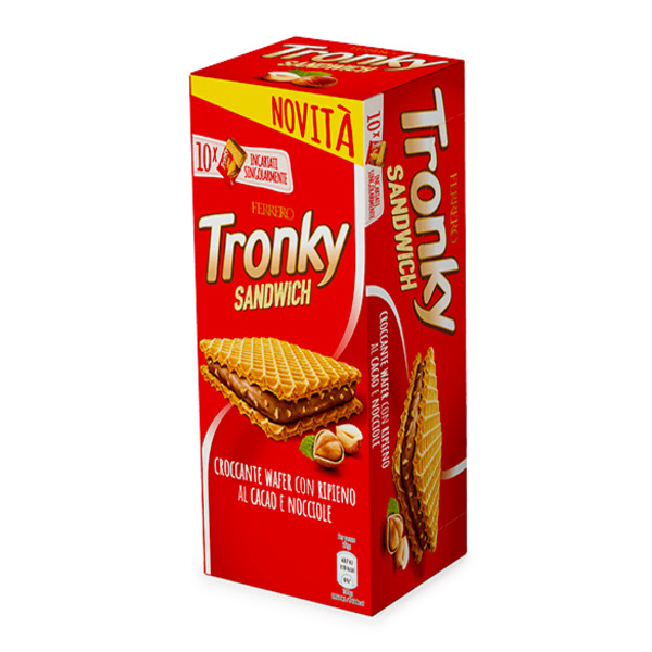 KINDER TRONKY SANDWICH  gr. 220 Pz. 10