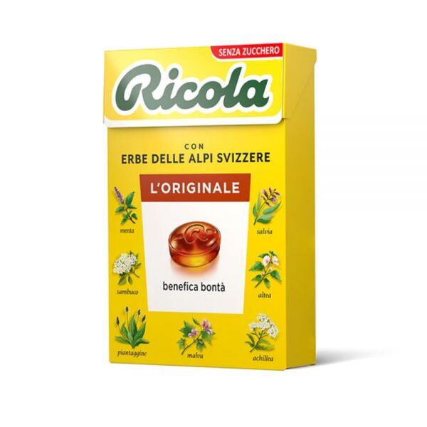 RICOLA L' ORIGINALE SENZA ZUCCHERO  ASTUCCIO Pz. 20