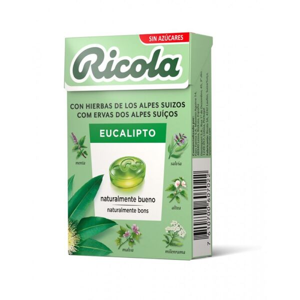 RICOLA EUCALIPTO SENZA ZUCCHERO  ASTUCCIO Pz. 20