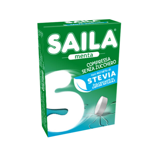 SAILA CONFETTI MENTA SENZA ZUCCHERO  ASTUCCIO Pz. 16